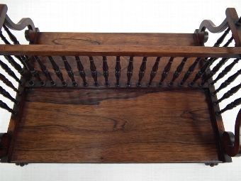 Antique Regency Rosewood Book Holder