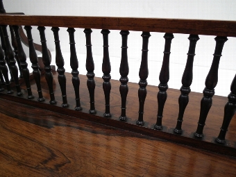 Antique Regency Rosewood Book Holder