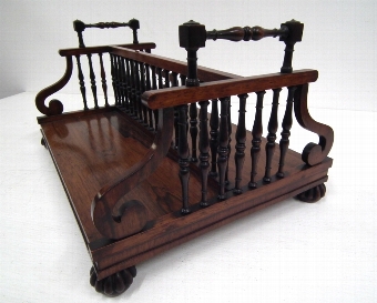 Antique Regency Rosewood Book Holder