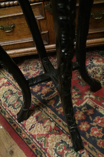 Antique Pair of Chinese Hardwood Stands
