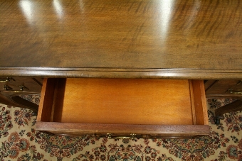 Antique French Style Edwardian Walnut Dressing Table