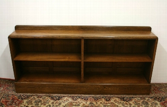 Oak Open Bookcase