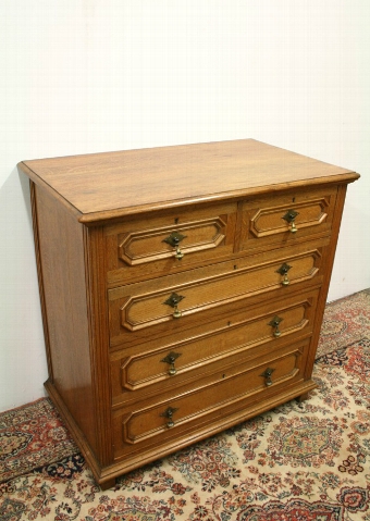 Jacobean Style Oak Chest of Drawers