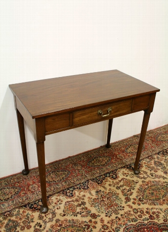 George II Style Mahogany Side Table