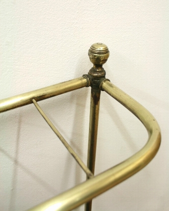 Antique Mid Victorian Brass and Cast Iron Stick Stand