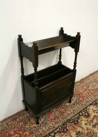 Jacobean Style Magazine Rack