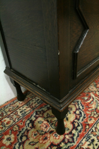 Antique Jacobean Style Magazine Rack