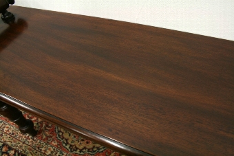 Antique William IV Style Mahogany Hall Bench