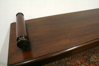 Antique William IV Style Mahogany Hall Bench
