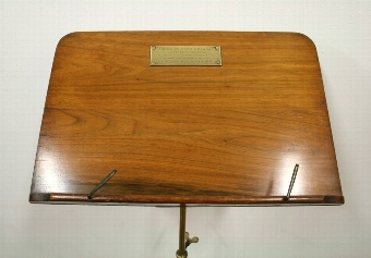 Antique Late Victorian Adjustable Music Stand