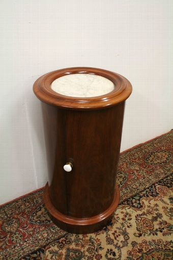 Victorian Marble Top Pot Cupboard