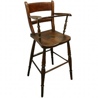 Late Victorian Country Child's Chair