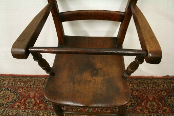 Antique Late Victorian Country Child's Chair