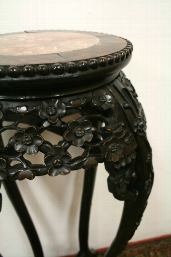 Antique Chinese Hardwood Stand