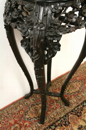 Antique Chinese Hardwood Stand