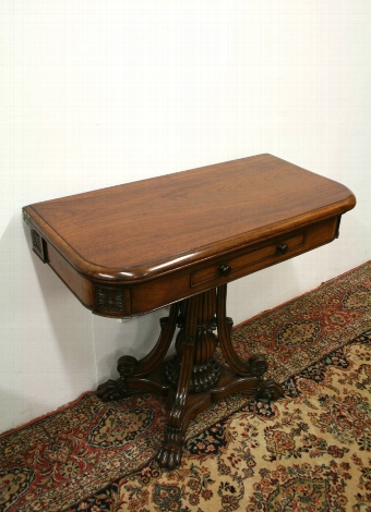 Anglo Indian Fold Over Games Table