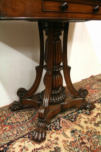 Antique Anglo Indian Fold Over Games Table