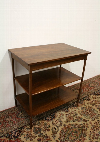George III Three Tier Occasional Table
