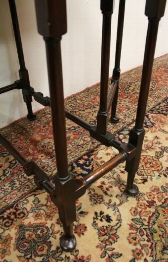 Antique Mahogany Spider Leg Sutherland Table