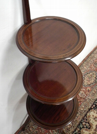 Antique Unusual Sheraton Style Cake Stand