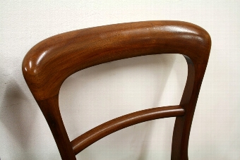 Antique Set of 4 Early Victorian Mahogany Chairs