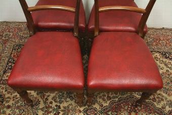 Antique Set of 4 Early Victorian Mahogany Chairs