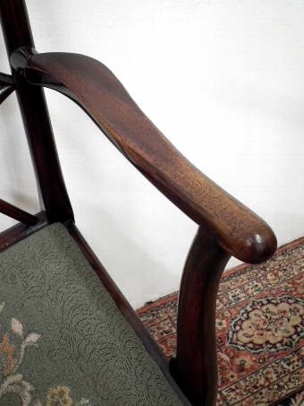 Antique George III Style Cockpen Chair