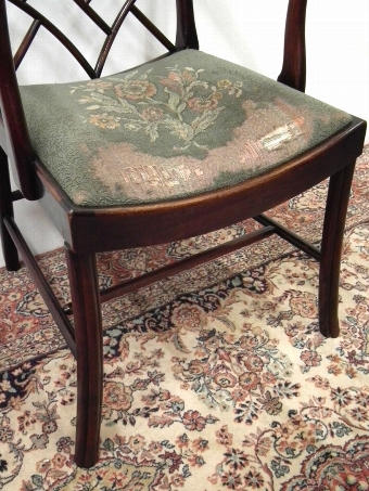 Antique George III Style Cockpen Chair