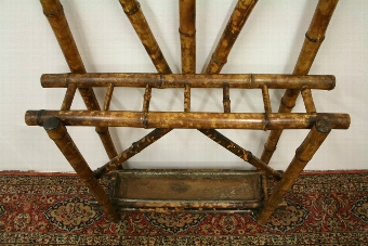 Antique Chinese Style Bamboo Hall Stand