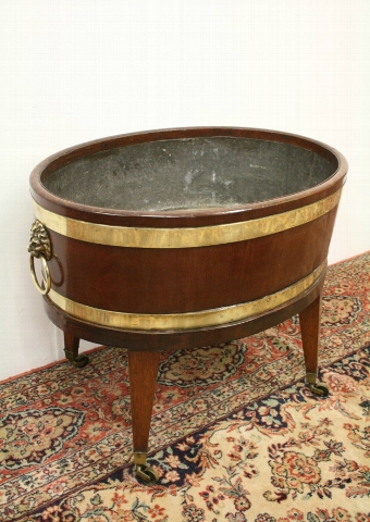 George III Mahogany Wine Cooler