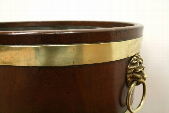 Antique George III Mahogany Wine Cooler