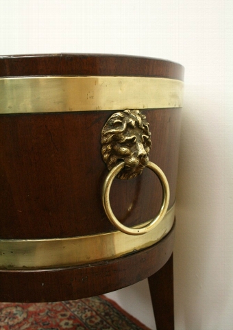 Antique George III Mahogany Wine Cooler