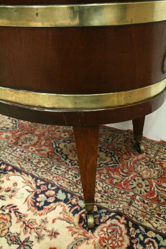 Antique George III Mahogany Wine Cooler