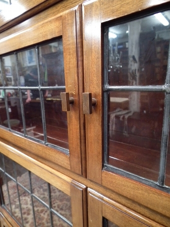 Antique Set of 5 Mahogany Sectional/Stacker Bookcases