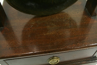 Antique Bronze Dinner Gong on Stand