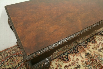 Antique Burr Elm Rectangular Coffee Table