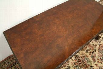 Antique Burr Elm Rectangular Coffee Table