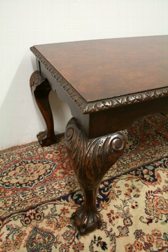 Antique Burr Elm Rectangular Coffee Table