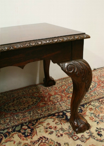 Antique Burr Elm Rectangular Coffee Table