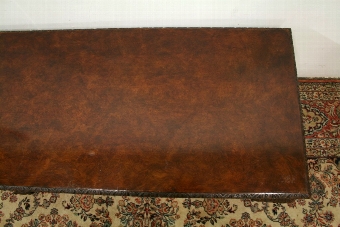Antique Burr Elm Rectangular Coffee Table