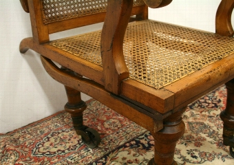 Antique Early Victorian Bergere Sedan Chair