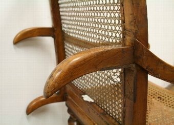 Antique Early Victorian Bergere Sedan Chair