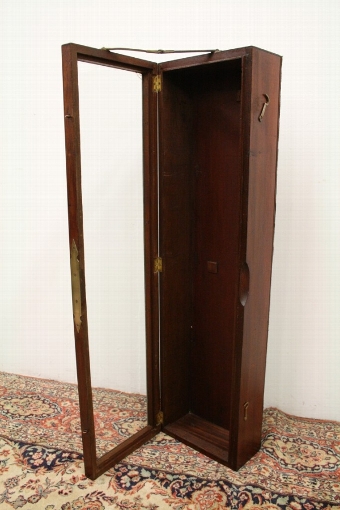 Antique Victorian Mahogany Display Cabinet
