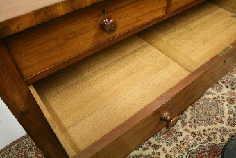 Antique Mid Victorian Mahogany Chest of Drawers