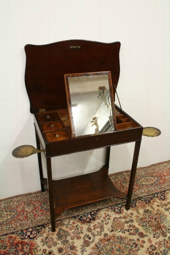 George III Mahogany Dressing Table