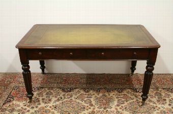 Mid Victorian Mahogany Writing Table
