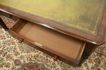 Antique Mid Victorian Mahogany Writing Table