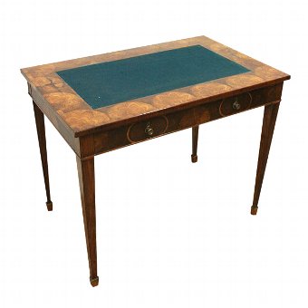 Early 19th Century Specimen Wood Writing Table