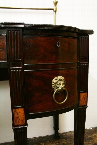 Antique George IV Mahogany Inlaid Sideboard