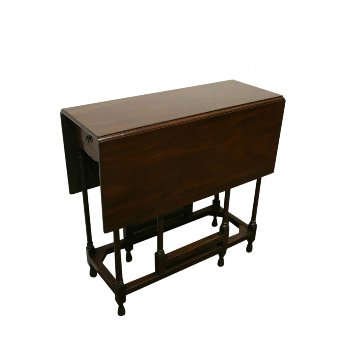 George III Drop Leaf Mahogany Table